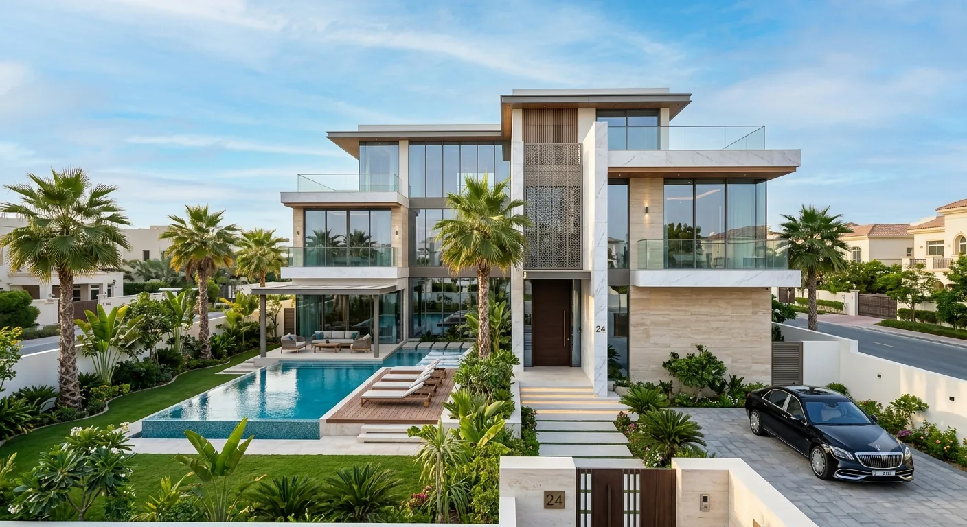 Luxury Contemporary Villa in Umm Suqeim